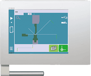 CYBELEC CybTouch 15 PS 2D graphic CNC System
